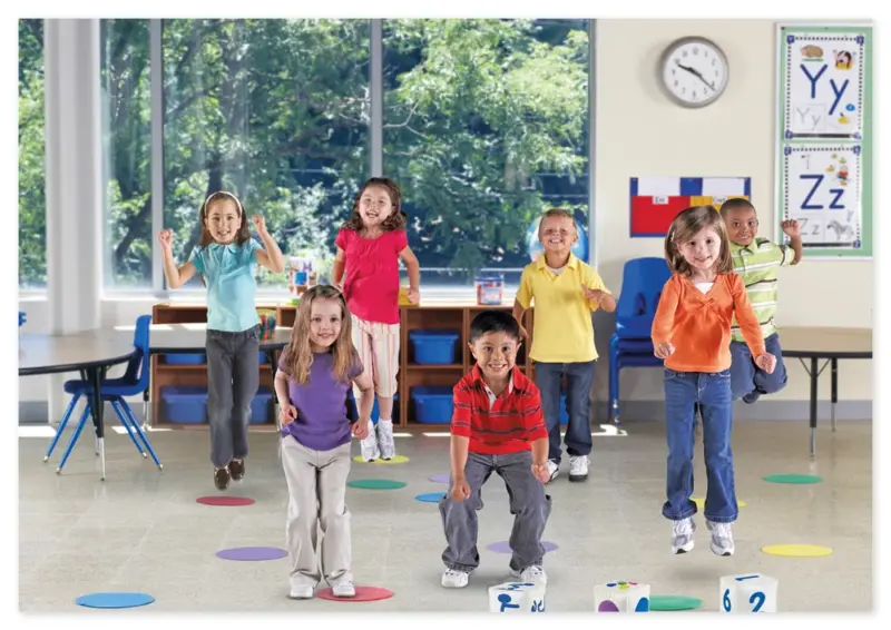 Klasse-sæt til bevægelsesleg – 28 dele