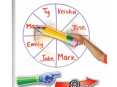 Drejepile med magnet – 3 stk. sæt