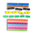 Brøker strimler magnetisk til matematik. Lær Brøker nemt og visuelt i undervisning.