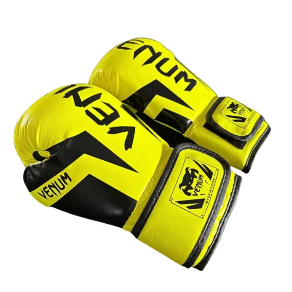 Boksehandsker til Børn 6oz i neongul - passer til børn fra 6-10 år