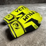 Boksehandsker til Børn 6oz i neongul - passer til børn fra 6-10 år