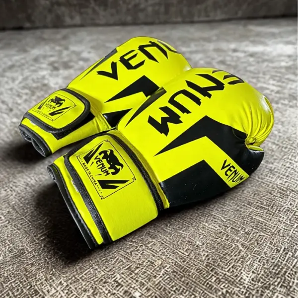 Boksehandsker til Børn 6oz i neongul - passer til børn fra 6-10 år