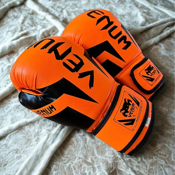 Boksehandsker til børn - 8oz - sæt i orange, 2 stk.