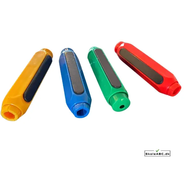 Kridtholder sæt magnetisk med 4 stk kridtholdere. Kridtholder til lærer og skole.