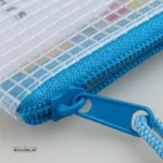 Lynlåslomme A4 closeup lynlås