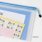 Lynlåslomme A4 med indhold