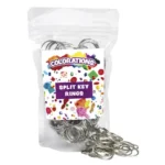 Nøgleringe Sæt på 144 stk