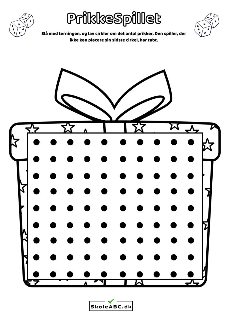 Prikkespillet – Matematik med terning og prikmønstre